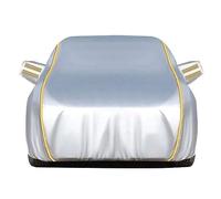 Telo Copriauto Per Sportequipe 8, Copertura Esterna Completa Antigraffio Ignifugo Telone Per Auto Esterno Protezione Da Pioggia E Neve Protezione Solare Traspirante Con Cerniera Per Porta(Silver)
