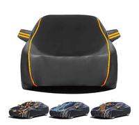 Telo Copriauto per Volvo C30 2007-2013, Telo Copriauto Personalizzato per Tutte Le Stagioni, Impermeabile, Antivento, Sole, Pioggia, Neve, con Striscia Riflettente e Cerniera per Porta