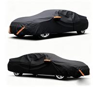 Telo Copriauto Personalizzato Per BMW 3 Series Sedan/Coupe/Wagon/Hatchback/GT 1992-2025, Per Rimessaggio Esterno Impermeabile Traspirante Copertura Completa Per Esterni Protezione Pioggia(Black)