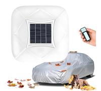 Telo Copriauto Retrattile Automatico Con Telecomando Ricarica Solare,Telo Copriauto Completo Intelligente,impermeabile Resistente Al Sole,protezione For Tutte Condizioni Atmosferiche(White,3xxl)