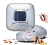 Telo Copriauto Retrattile Automatico Con Telecomando Ricarica Solare,Telo Copriauto Completo Intelligente,impermeabile Resistente Al Sole,protezione For Tutte Condizioni Atmosferiche(Silver,3l)