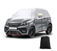 Telo Copriauto Sostituzione per Ligier JS50 2013-2026, Mezza Garage Argento | Copertura Auto Soft Top Tetto di Protezione impermeabile, Copertura Antivento Telone per Tutte Stagioni, Resistente Raggi UV