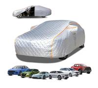 Telo Copriauto Spesso Antigrandine Per Peugeot 3008 compact SUV 2016-2023,Telo Antigrandine Auto Imbottito,Antipolvere Antivento Anti-Neve Anti-UV