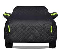 Telo copriauto spesso per Peugeot 208 EV 2021-2025 - Protezione per tutte le condizioni atmosferiche, resistente alla grandine, uso interno/esterno,B Black