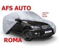 TELO COPRIAUTO TELATO FELPATO CHEVROLET AVEO 5P ANNO 2012 ZIP LATO GUIDA IMPERM.