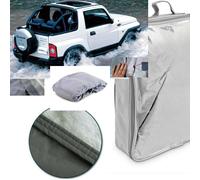 TELO COPRIAUTO TELATO FELPATO PER SSANGYONG KORANDO CABRIO KJ ANNO 2002 IMPERMEA