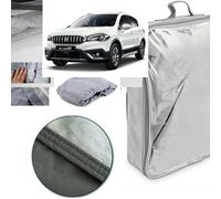 TELO COPRIAUTO TELATO FELPATO PER SUZUKY SX4 CROSSOVER ANNO 2014 IMPERMEABILE