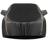 Telo copriauto Universale Copertura Auto Per BMW 320 325 328 | Telo Esterno Per Auto Telone Per Auto Oxford Ignifugo Antipolvere, Design Con Cerniera Laterale (Color : Black, Size : 325)
