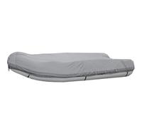 Telo Copribarca Impermeabile - Coperture Per Barca Tessuto Oxford 210D, Antipolvere Di Stoccaggio Resistente UV Custodia Protettiva, Telo Per Gommone, Barca A Motore Da Traino Yacht,Adatto A Scafo A V