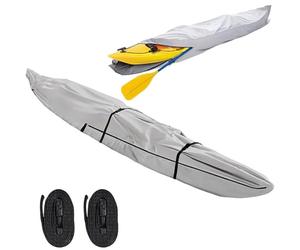 Telo Copribarca Impermeabile per Gumotex Solar 410 2005 2006 2007 2008 2009 2010, 210D Oxford Copertura Barca Anti UV Antipolvere per Gommone, Kayak, Tender,A/B