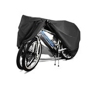 Telo copribici/copertura impermeabile per 2 bici Black