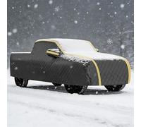 Telo copricassone antigrandine per RAM 1500 Mega Cab 6.4 Ft Box SRW DT 2019-2025, impermeabile, resistente alle intemperie, al vento e ai raggi UV, antipolvere, copertura completa per pick-up