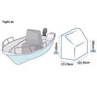 TELO COPRICONSOLLE BARCA COPRI CONSOLLE COVER PILOTINA IMPERMEABILE RESISTENTE