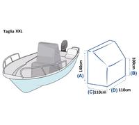 TELO COPRICONSOLLE BARCA COPRI CONSOLLE COVER PILOTINA IMPERMEABILE RESISTENTE