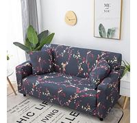 Telo Copridivano Albero Grigio Rosso Telo Divano Spandex Copritutto per Divano Lavabile Copridivani Elastici Copridivano Antigraffio Gatto Copri Divani Elasticizzato Sofa Cover 4 Posti