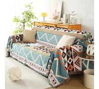 Telo Copridivano Copritutto per Divano 1 2 3 4 Posti Multiuso Copriletto Matrimoniale Copritutto Campeggio Picnic Panno Asciugamani Divano(Style14,63x102in)