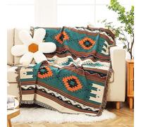 Telo Copridivano Copritutto per Divano 1 2 3 4 Posti Multiuso Copriletto Matrimoniale Copritutto Campeggio Picnic Panno Asciugamani Divano(Style11,63x87in)