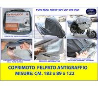 Telo Coprimoto Copri Moto Taglia XL Felpato Motocicletta Universale