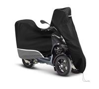 Telo coprimoto da esterno - con bauletto, impermeabile e resistente all'inverno, tessuto Oxford 420D, compatibile con Pia-ggio MP3 250/310/300/350/400/500/530