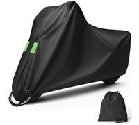 Telo Coprimoto da Esterno, Telo Moto per Esterno Impermeabile, Copri Antigrandine Universale per Scooter Motorino Ciclomotori Motocicletta Stradale Motocross 245 * 105 * 125cm (XXL)