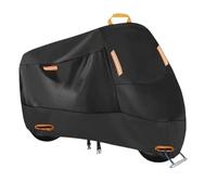 Telo Coprimoto Impermeabile Copertura Per Moto Protezione Dalla Pioggia E Dal Sole Per Auto 210D In Tessuto Oxford Rinforzato Con Fibbia Antifurto Integrata(XXXX-Large)