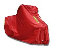 Telo Coprimoto Impermeabile per Ducati Monster S4RS Tricolore 2008-2008, Accessori Moto Telo Coprimoto Protettivo Esterno Impermeabile Contro La Neve(Red)