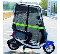 Telo Coprimoto Impermeabile per Esterni, Tettuccio Parasole per Auto, Ombrello Universale per Scooter, Parasole per Mobilità, Copertura Antipioggia, White, A