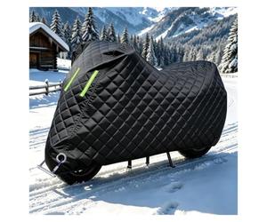 Telo Coprimoto Per BSA compatibile con BSA A 65 Thunderbolt | Teli coprimoto resistenti a polvere,pioggia,neve e raggi UV,con fibbia antivento|Accessori per moto da esterno