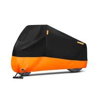 Telo Coprimoto Resistente a Acqua Per Morbidelli Per T1002VX 2025 Telo Coprimoto Impermeabile Per Scooter Da Esterno Protezione UV Copertura Antipolvere Telo Copri Moto(Orange,4XL)