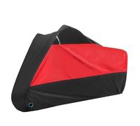 Telo Coprimoto Resistente a Acqua Per Scooter Bicicletta M-4XL Copertura Protettiva Antipolvere UV Impermeabile Per Accessori Per Moto Pioggia Esterna Telo Copri Moto(Z002 Red,XL)