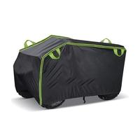 Telo Coprimoto Resistente a Acqua Telo Coprimoto Impermeabile Universale 190T Per Moto Scooter Kart Moto XL XXXL Nero E Argento Telo Coprimoto Quad ATV Telo Copri Moto(Black Green-XL)