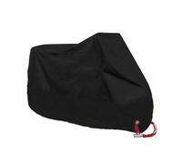 Telo Coprimoto Resistente a Acqua Telo Coprimoto Universale Anti-UV Per Esterni Impermeabile Per Moto Scooter Bicicletta Taglia SML XL 2XL 3XL 4XL Telo Copri Moto(Black,190T-M-200X90X100cm)
