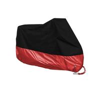 Telo Coprimoto Resistente a Acqua Telo Coprimoto Universale Anti-UV Per Esterni Impermeabile Per Moto Scooter Bicicletta Taglia SML XL 2XL 3XL 4XL Telo Copri Moto(Red,190T-4XL-295X110X140)