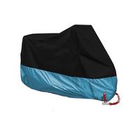 Telo Coprimoto Resistente a Acqua Telo Coprimoto Universale Anti-UV Per Esterni Impermeabile Per Moto Scooter Bicicletta Taglia L XL 2XL 3XL 4XL Telo Copri Moto(BLUE,3XL-265X105X125)