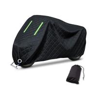 Telo coprimoto rinforzato per Suzuki Dr 650 RE|Coprimoto Antigraffio Impermeabile con Occhiello per Lucchetto,Fibbie Antivento & Bordo Elastico-UV/Polvere per Esterno