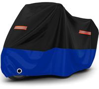 Auto Accessori Lupex - Telo Coprimoto Sagomato Antipioggia, Taglia 2XL 264 x 104 x 130 cm, Cover in Tessuto Oxford 210D, per scooter moto e bici