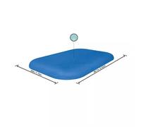 Telo Copripiscina All Weather Resistente Resistente UV Design Rettangolare