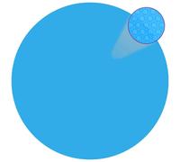Telo Copripiscina Solare Copertura Rotonda PE 488 cm Blu