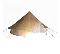 Telo copritenda per Tenda da Campeggio, Parasole, Resistente, tettoia per Tenda a Campana da 3 m, 4 m, 5 m, 6 m e 7 m (Beige, per Tenda a Campana da 6 m)