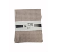 TELO COPRITUTTO COPRILETTO COLORATO MULTIUSO CM 260X260 100% COTONE NIDO D'APE