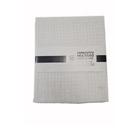TELO COPRITUTTO COPRILETTO COLORATO MULTIUSO CM 260X260 100% COTONE NIDO D'APE