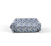 Telo Copritutto Fantasy misura 270X260 cm due posti - Telo Arredo multiuso Stampato - Made in Italy - 100% microfibra - FOGLIE