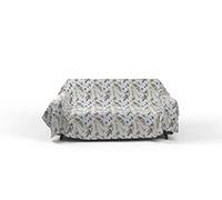 Telo Copritutto Fantasy misura 270X260 cm due posti - Telo Arredo multiuso Stampato - Made in Italy - 100% microfibra - PROVENZA