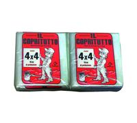 Telo Copritutto Grigio Mt.4X4 - mt.4x4 gr.220 - 40 pz