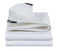 Telo Copritutto Impermeabile, Telone Pesante con Occhielli in Metallo, Resistente a Sole, Neve, Vento, Perfetto per Balcone, Camper, Cantiere, Serre, Tenda, Giardino