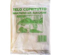 Telo Copritutto Leggero 4 x 4 m 100 Pezzi