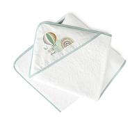 Telo da bagno 100 x 100 RAINBOW DAYS GLOBO AQUA