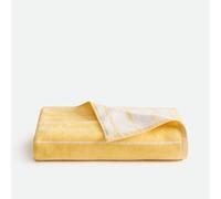 Telo da bagno a righe, in spugna velours 500g, MARINI Giallo 70 x 140 cm