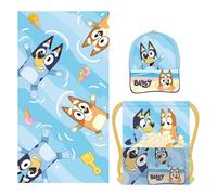 Telo da bagno Bluey Azzurro 33 x 27 x 7 cm