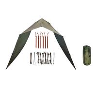 Telo da bivacco Bushmen Easy Tarp 4 x 4 m - Verde
